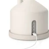 Elektryczny dyfuzor zapachowy w kolorze kremowym - wys. 14 x Ø 16 cm