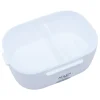 Elektryczny lunchbox "AD 4474" w kolorze szaro-białym - 1 l