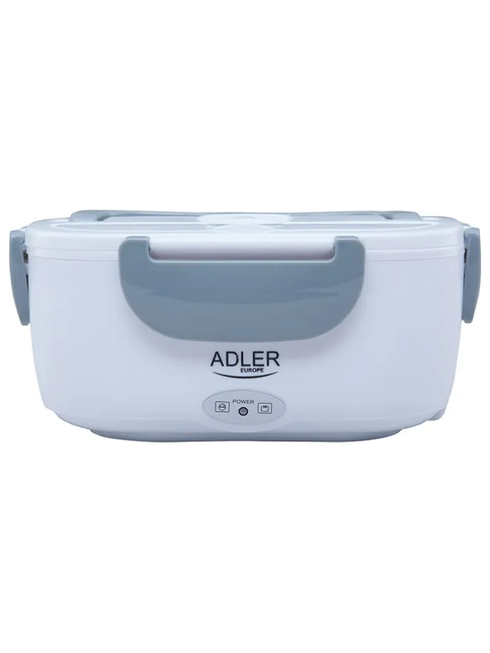 Elektryczny lunchbox "AD 4474" w kolorze szaro-białym - 1 l