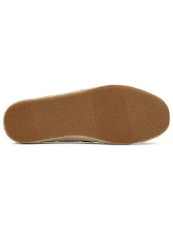 Espadryle w kolorze kremowo-granatowym