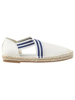 Espadryle w kolorze kremowym