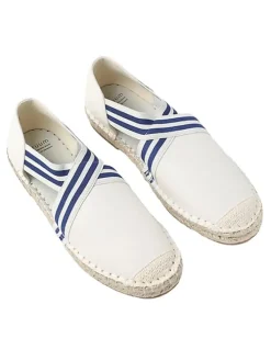 Espadryle w kolorze kremowym