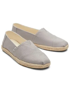 Espadryle w kolorze szarym
