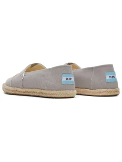 Espadryle w kolorze szarym