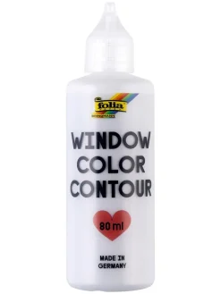 Farba witrażowa "Magic silver contour" - 6+