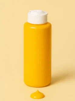Farba w kolorze żółtym do tkanin - 125 ml