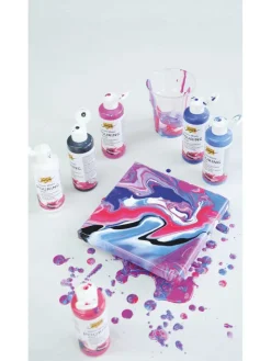 Farby akrylowe (6 szt.) "Ready Mixed Pouring Set" - 9+
