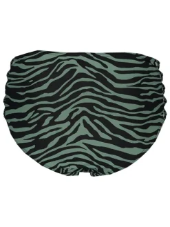 Figi bikini w kolorze oliwkowo-czarnym