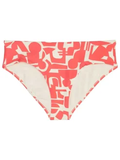Figi bikini w kolorze różowo-kremowym