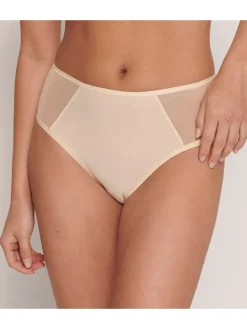 Figi high waist "Soft Adapt" w kolorze kremowym