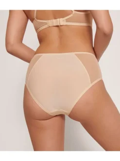 Figi high waist "Soft Adapt" w kolorze kremowym