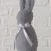 Figurka dekoracyjna "Cally" w kolorze niebieskim - wys. 23,5 cm