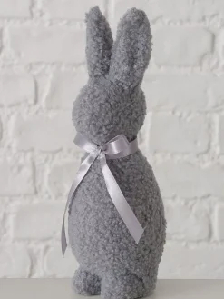 Figurka dekoracyjna "Cally" w kolorze niebieskim - wys. 23,5 cm