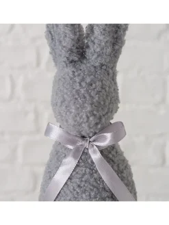 Figurka dekoracyjna "Cally" w kolorze niebieskim - wys. 23,5 cm