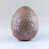 Figurka dekoracyjna "Egg" w kolorze jasnoróżowym - wys. 10 cm