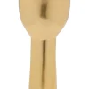 Figurka dekoracyjna "Golden Face" w kolorze złotym - wys. 36 cm