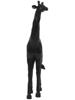 Figurka dekoracyjna w kolorze czarnym - 19 x 40 x 8,5 cm