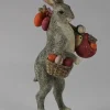 Figurka dekoracyjna ze wzorem - 10 x 20,5 x 7 cm