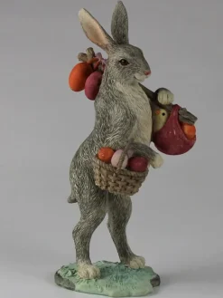 Figurka dekoracyjna ze wzorem - 10 x 20,5 x 7 cm