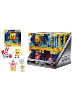 Figurki (12 szt.) "Sponge Bob" do zabawy - 3+