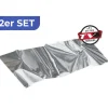 Folie izolacyjne (2 szt.) w kolorze srebrnym - 220 x 90 cm