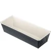 Forma "Crème Noir" w kolorze antracytowo-kremowym do ciasta - 30 x 11,5 cm