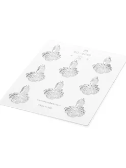 Forma w kolorze białym - (D)35 x (S)21 cm