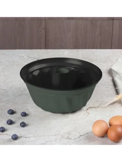 Forma w kolorze zielonym na babkę - Ø 25 cm