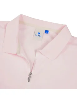 Funkcyjna koszulka polo "Aerola" w kolorze jasnoróżowym