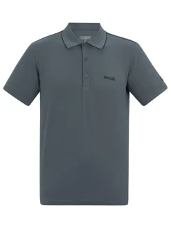 Funkcyjna koszulka polo "Maverik Stretch" w kolorze szarym