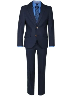 Garnitur - Regular fit - w kolorze granatowym