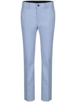 Garnitur - Regular fit - w kolorze błękitnym