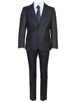 Garnitur - Regular fit - w kolorze antracytowym