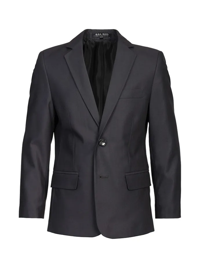 Garnitur - Slim fit - w kolorze antracytowym