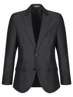 Garnitur - Slim fit - w kolorze antracytowym