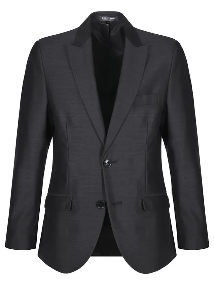 Garnitur - Slim fit - w kolorze antracytowym