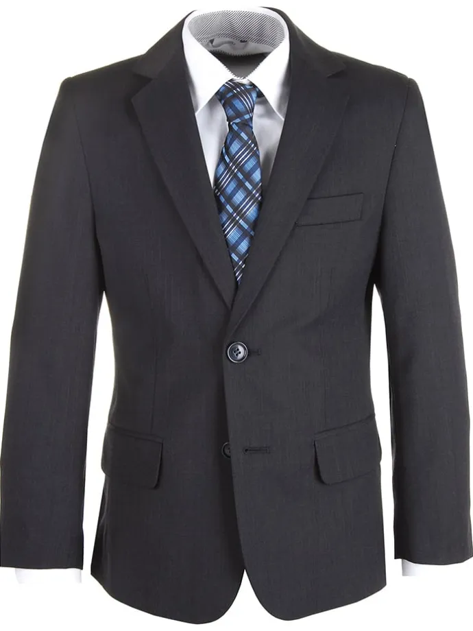 Garnitur - Slim fit - w kolorze antracytowym