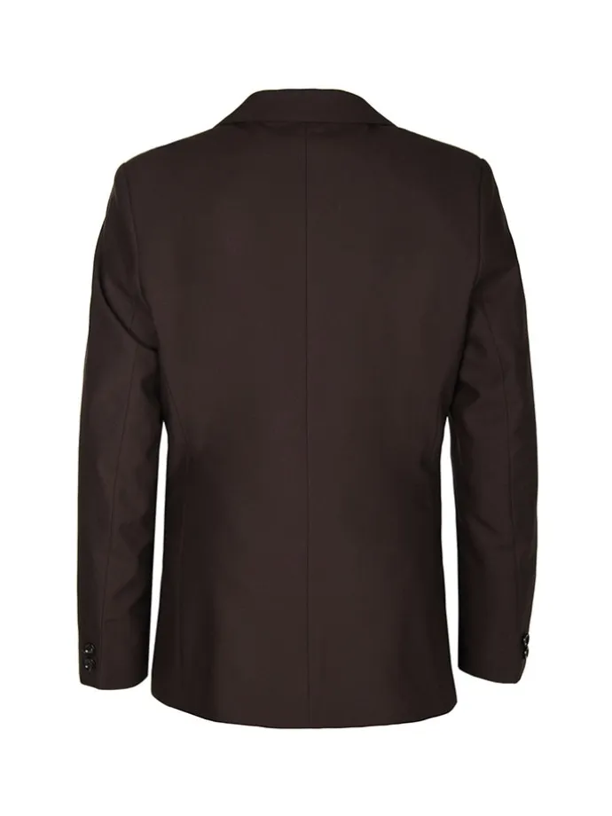 Garnitur - Slim fit - w kolorze brązowym
