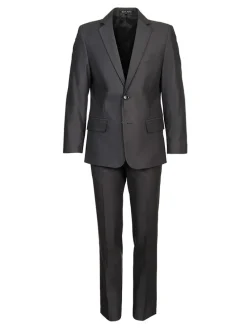 Garnitur - Slim fit - w kolorze czarnym