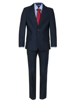 Garnitur - Slim fit - w kolorze granatowym