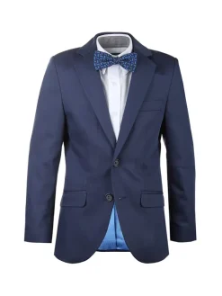Garnitur - Slim fit - w kolorze granatowym