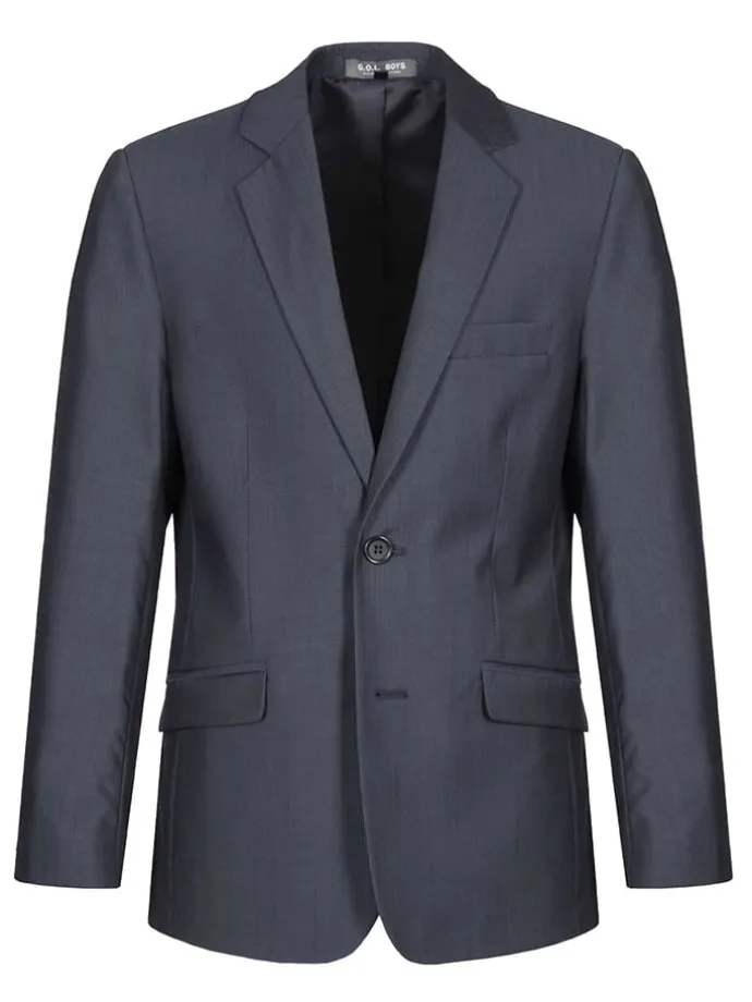 Garnitur - Slim fit - w kolorze granatowym