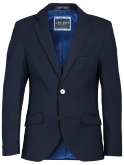 Garnitur - Slim fit - w kolorze granatowym