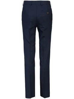 Garnitur - Slim fit - w kolorze granatowym