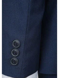 Garnitur - Slim fit - w kolorze granatowym