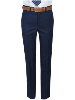 Garnitur - Slim fit - w kolorze granatowym
