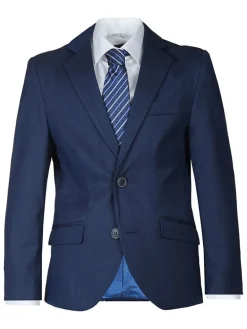 Garnitur - Slim fit - w kolorze granatowym