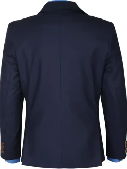 Garnitur - Slim fit - w kolorze granatowym