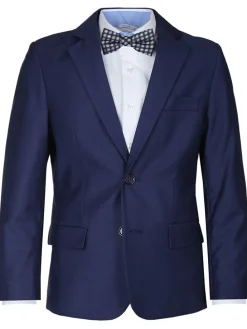 Garnitur - Slim fit - w kolorze granatowym