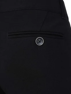 Garnitur - Slim fit - w kolorze granatowym